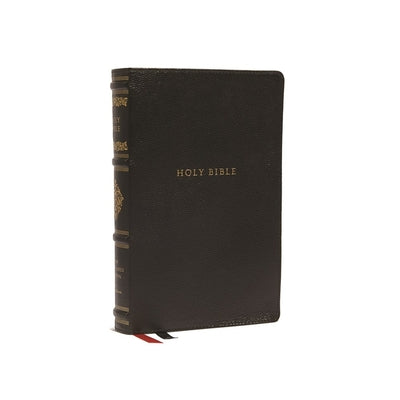 NKJV Personal Size Reference Bible Sovereign Collection Black Thumb Indexed (Red Letter Edition)