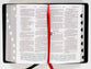 NKJV Personal Size Reference Bible Sovereign Collection Black Thumb Indexed (Red Letter Edition)