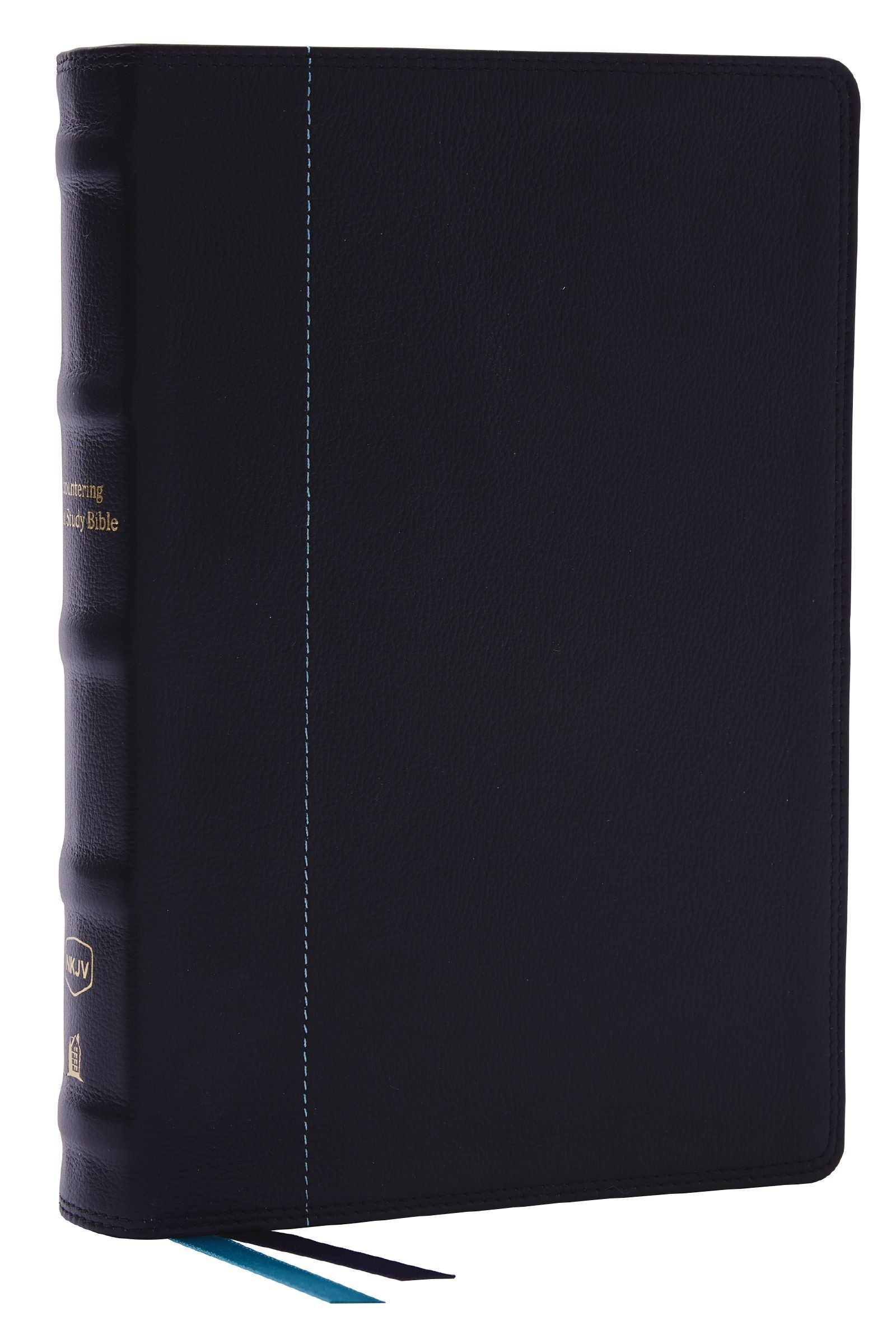 NKJV Encountering God Study Bible Black (Red Letter Edition)