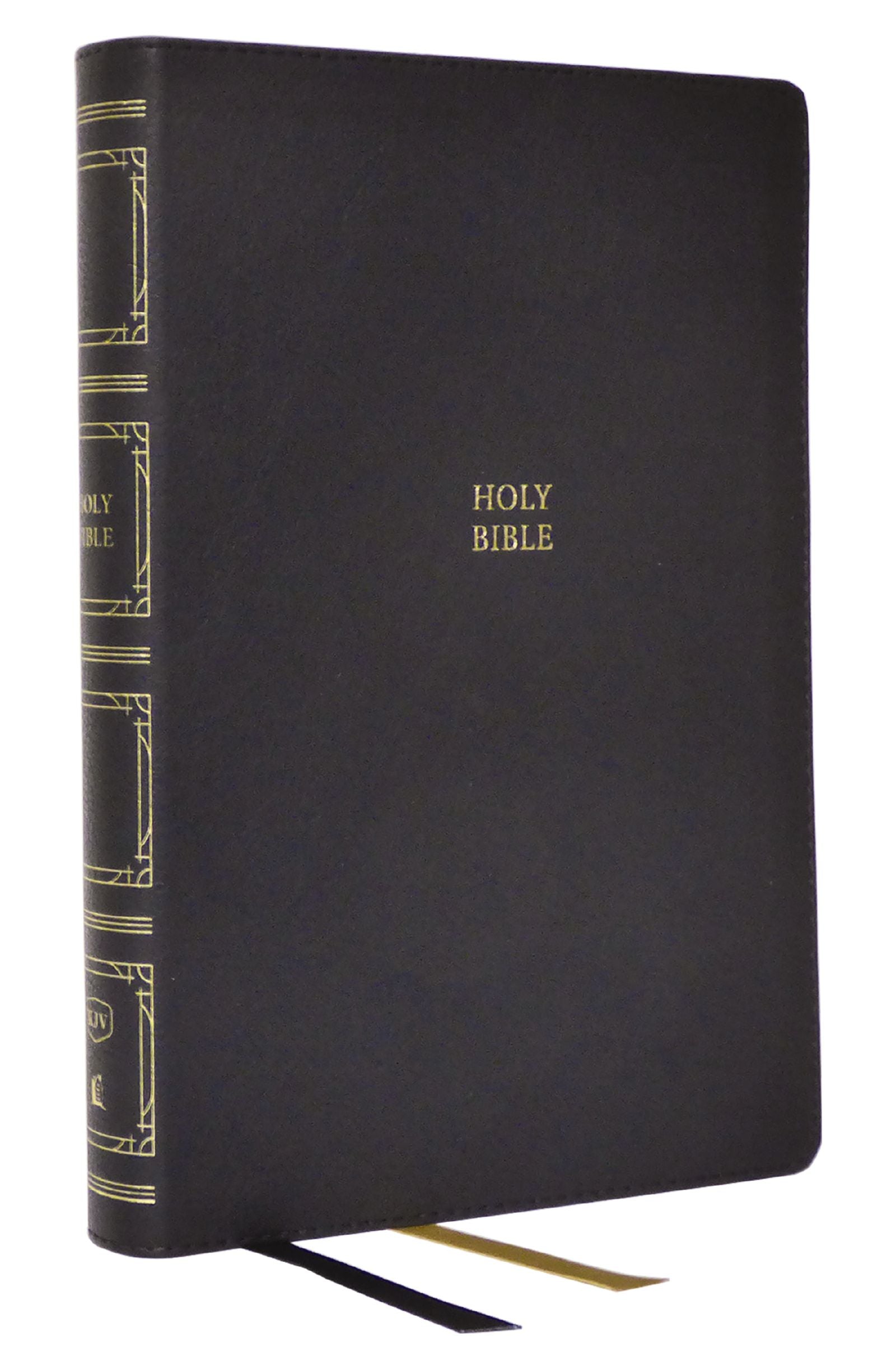 KJV Paragraph-Style Large Print Thinline Bible Black (Red Letter Edition)