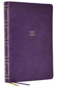 KJV Paragraph-Style Large Print Thinline Bible Purple (Red Letter Edition)