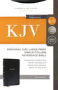 KJV End-Of-Verse Reference Bible Personal Size Large Print Black (Red Letter Edition)