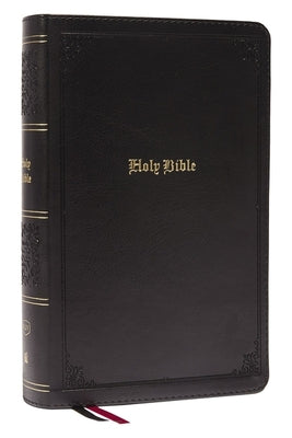 KJV End-Of-Verse Reference Bible Personal Size Large Print Black (Red Letter Edition)