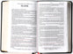 KJV End-Of-Verse Reference Bible Personal Size Large Print Black (Red Letter Edition)