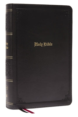 KJV End-Of-Verse Reference Bible Personal Size Large Print Black Thumb Indexed (Red Letter Edition)