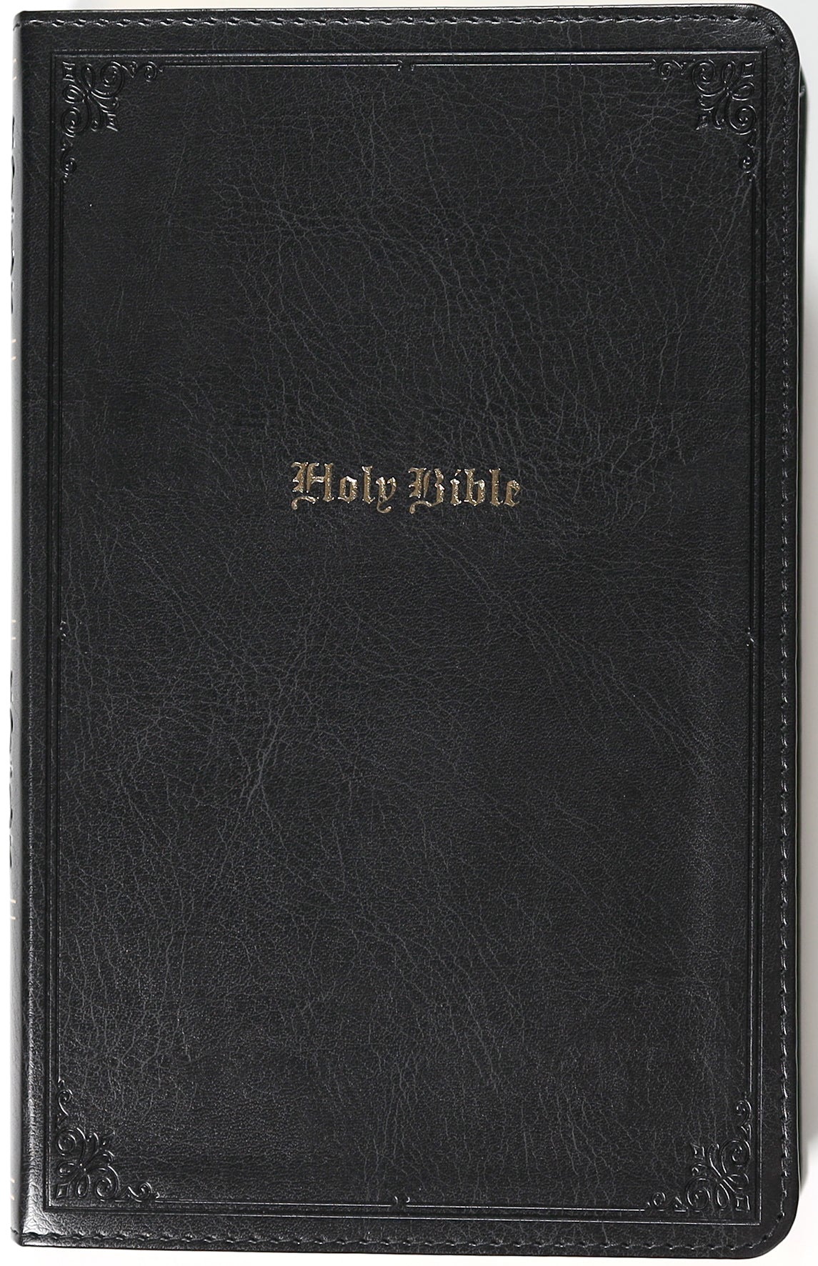 KJV End-Of-Verse Reference Bible Personal Size Large Print Black Thumb Indexed (Red Letter Edition)