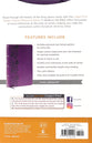 KJV End-Of-Verse Reference Bible Personal Size Large Print Purple (Red Letter Edition)