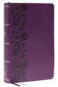 KJV End-Of-Verse Reference Bible Personal Size Large Print Purple Thumb Indexed (Red Letter Edition)