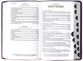 KJV End-Of-Verse Reference Bible Personal Size Large Print Purple Thumb Indexed (Red Letter Edition)
