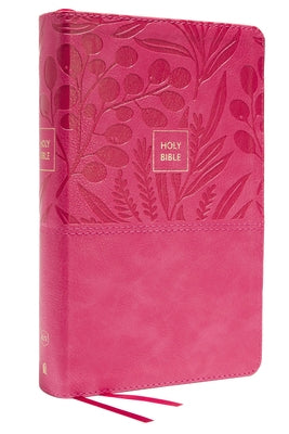 KJV End-Of-Verse Reference Bible Personal Size Large Print Pink (Red Letter Edition)