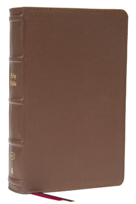 KJV End-Of-Verse Reference Bible Personal Size Large Print Brown (Red Letter Edition)