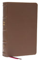 KJV End-Of-Verse Reference Bible Personal Size Large Print Brown (Red Letter Edition)