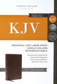 KJV End-Of-Verse Reference Bible Personal Size Large Print Brown (Red Letter Edition)