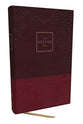 NKJV Prayer Bible Burgundy (Red Letter Edition)
