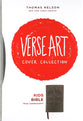 NKJV Holy Bible For Kids Verse Art Cover Collection Gray