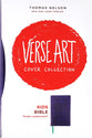 NKJV Holy Bible For Kids Verse Art Cover Collection Purple