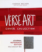 NKJV Journal Reference Edition Bible Verse Art Cover Collection Gray (Red Letter Edition)