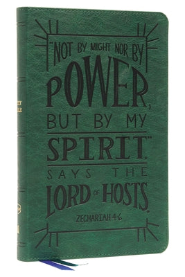 NKJV Thinline Youth Edition Bible Verse Art Cover Collection Green (Red Letter Edition)