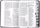 NKJV Giant Print Center-Column Reference Bible Verse Art Cover Collection Purple Thumb Indexed (Red Letter Edition)