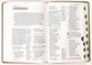 NKJV Giant Print Center-Column Reference Bible Verse Art Cover Collection Brown Thumb Indexed (Red Letter Edition)