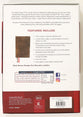 NKJV Giant Print Center-Column Reference Bible Verse Art Cover Collection Brown Thumb Indexed (Red Letter Edition)