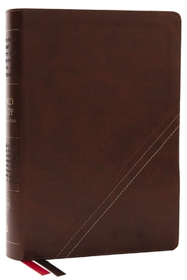 NKJV Word Study Reference Bible Brown (Red Letter Edition)