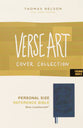 KJV Personal Size Reference Bible Verse Art Cover Collection Blue Thumb Indexed (Red Letter Edition)