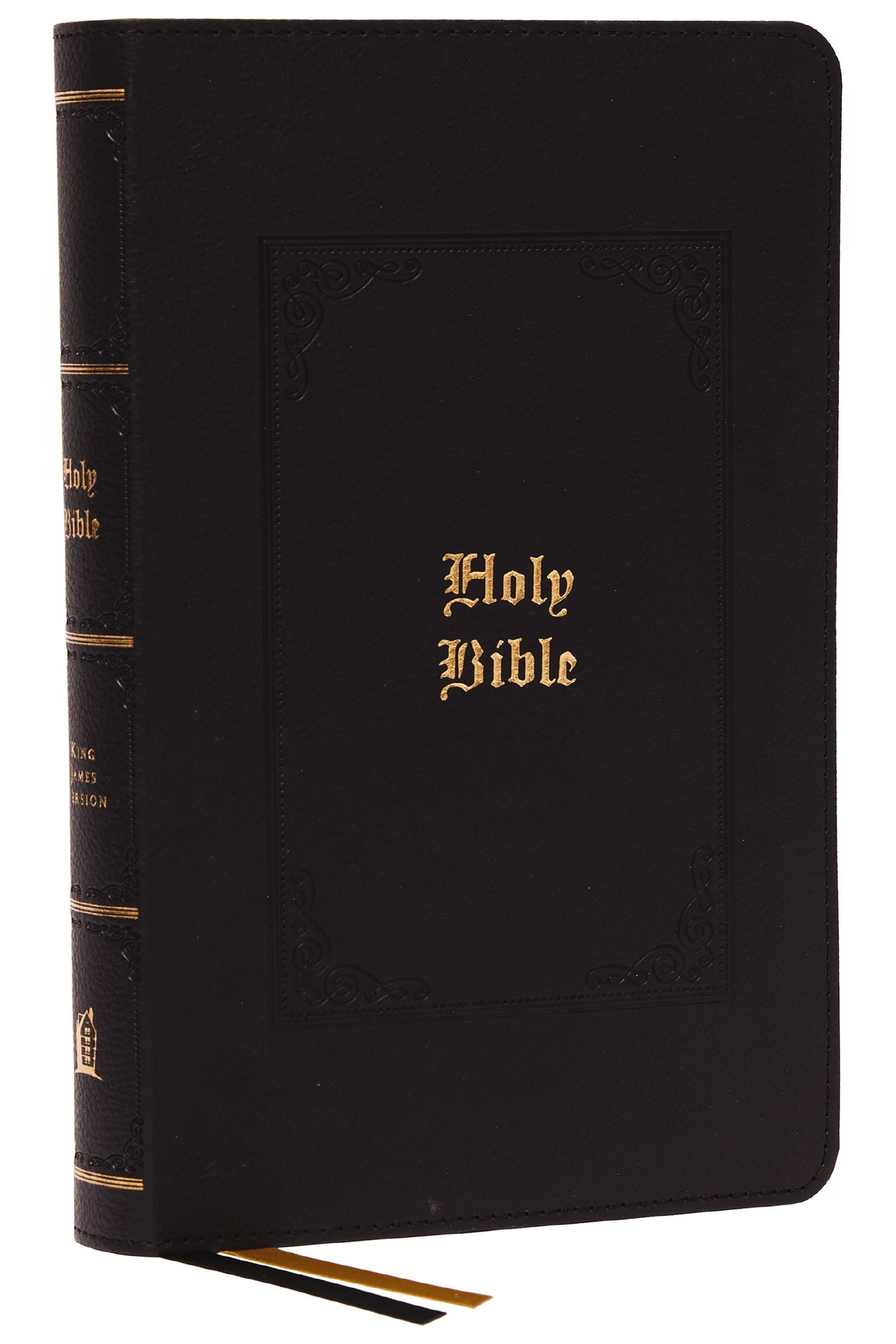 KJV Personal Size Large Print Reference Bible Vintage Series Black Thumb Indexed (Red Letter Edition)