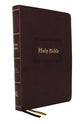 KJV Personal Size Large Print Reference Bible Vintage Series Brown Thumb Indexed (Red Letter Edition)