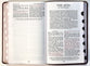 KJV Personal Size Large Print Reference Bible Vintage Series Brown Thumb Indexed (Red Letter Edition)