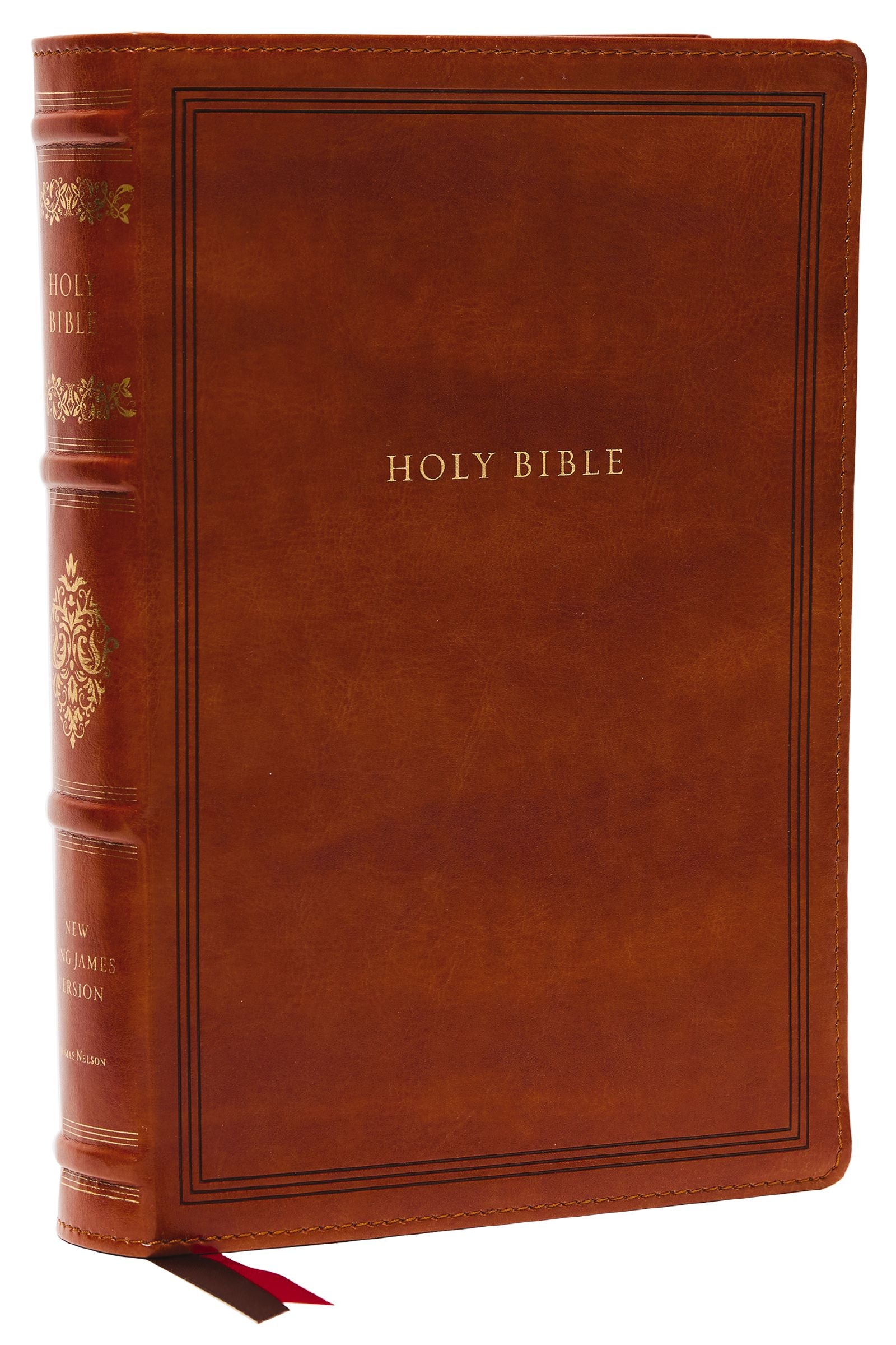 KJV Wide-Margin Reference Bible Sovereign Collection Brown (Red Letter Edition)