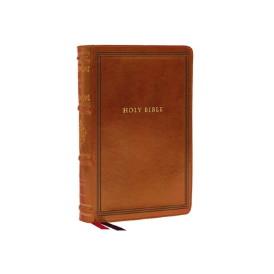 KJV Wide-Margin Reference Bible Sovereign Collection Brown (Red Letter Edition)