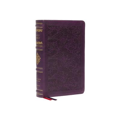 KJV Wide-Margin Reference Bible Sovereign Collection Purple