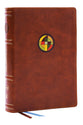 NKJV Life in Christ Bible: Discovering, Believing, and Rejoicing in Who God Says You Are, Brown (Red Letter Edition)