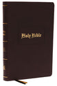 KJV Large Print Center-Column Reference Bible Brown Thumb Indexed (Red Letter Edition) (Red Letter Edition)