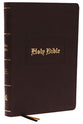 KJV Large Print Center-Column Reference Bible Brown Thumb Indexed (Red Letter Edition) (Red Letter Edition)