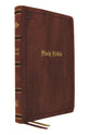 KJV Large Print Center-Column Reference Bible Brown (Red Letter Edition)