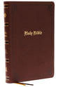 KJV Large Print Center-Column Reference Bible Brown (Red Letter Edition)