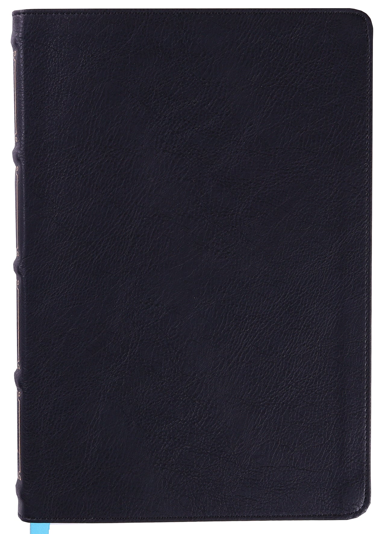 NKJV Large Print Thinline Reference Bible Maclaren Series Black (Blue Letter Edition- Colorblind Friendly)