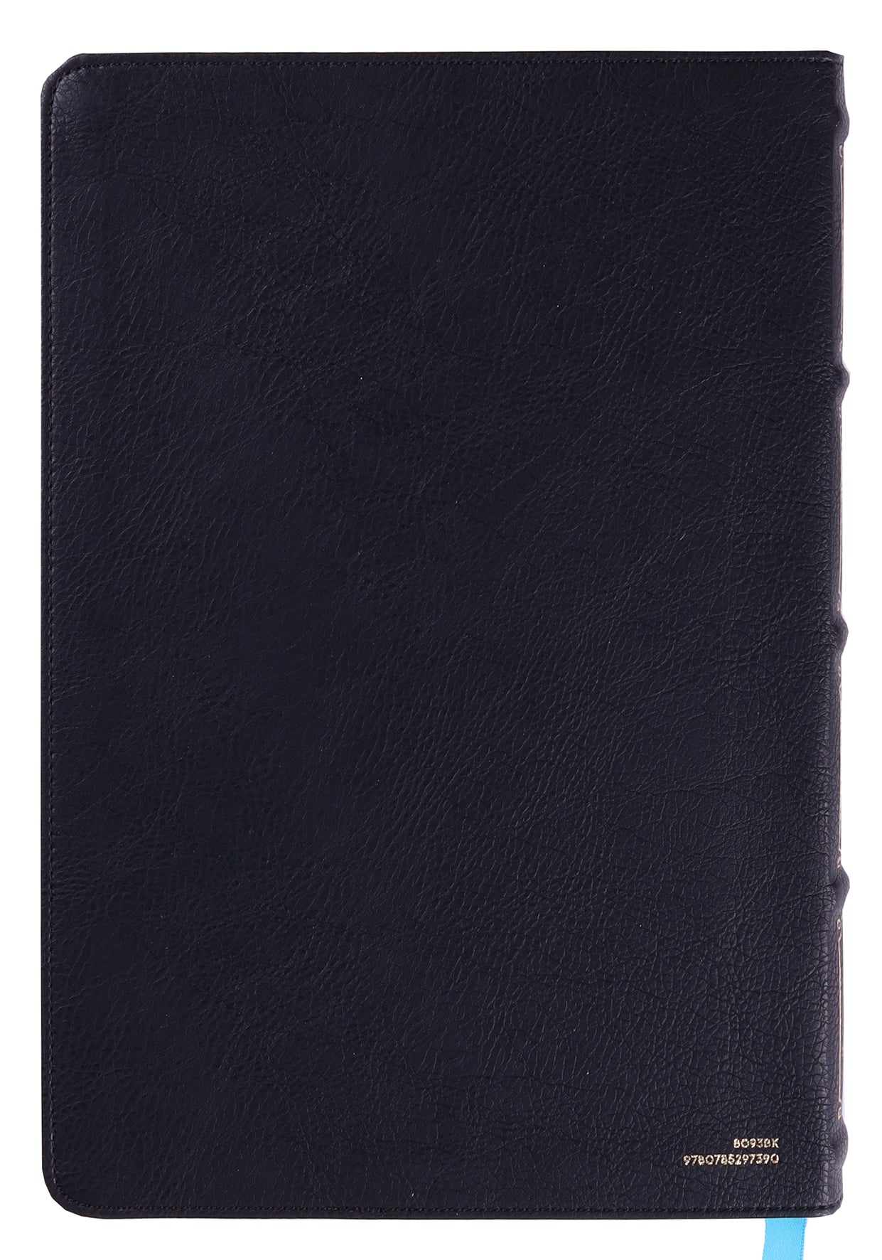 NKJV Large Print Thinline Reference Bible Maclaren Series Black (Blue Letter Edition- Colorblind Friendly)