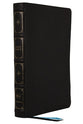 NKJV Large Print Thinline Reference Bible Maclaren Series Black Thumb Indexed (Blue Letter Edition- Colorblind Friendly)