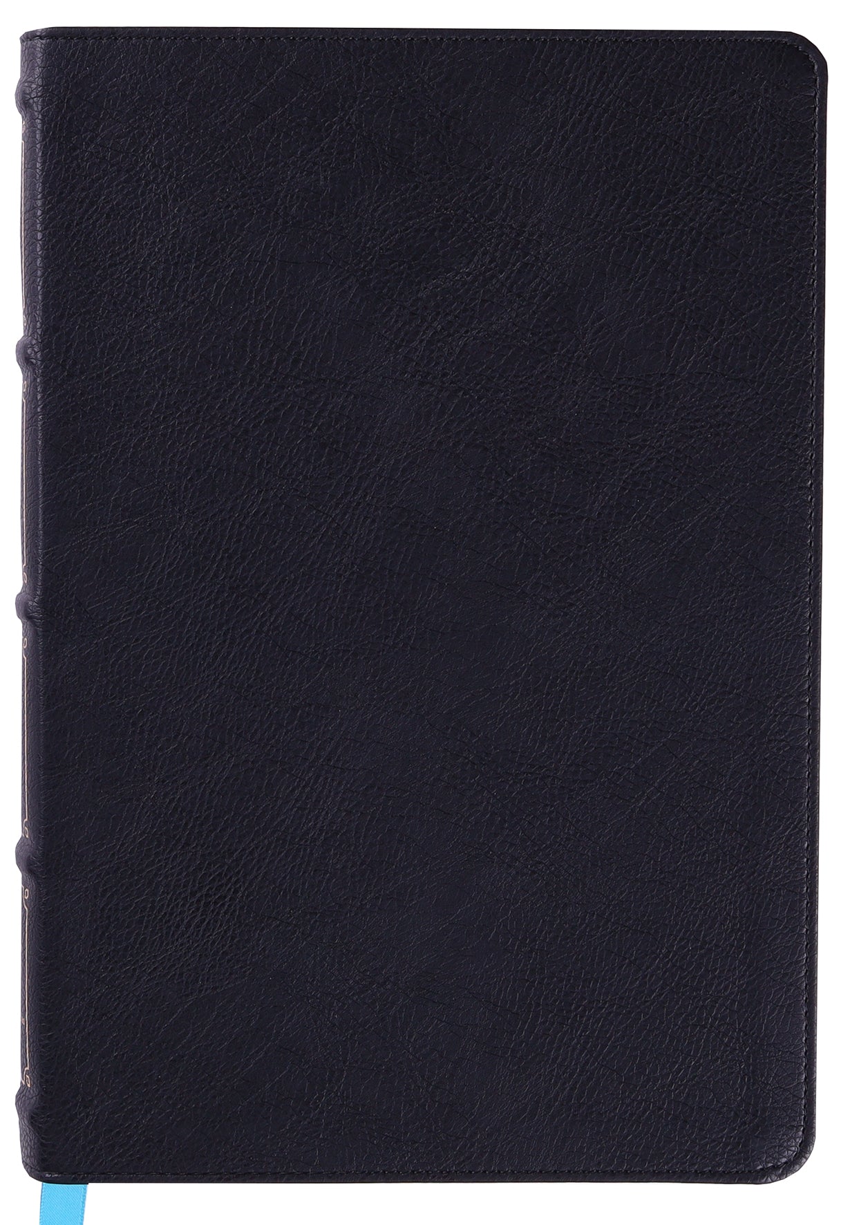 NKJV Large Print Thinline Reference Bible Maclaren Series Black Thumb Indexed (Blue Letter Edition- Colorblind Friendly)