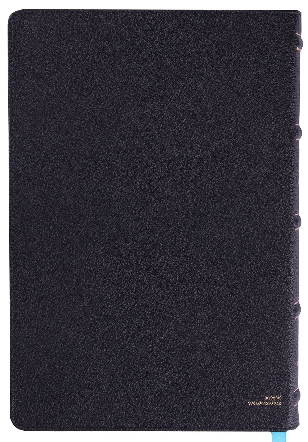 NKJV Large Print Thinline Reference Bible Maclaren Series Black Thumb Indexed (Blue Letter Edition- Colorblind Friendly)