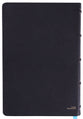 NKJV Large Print Thinline Reference Bible Maclaren Series Black Thumb Indexed (Blue Letter Edition- Colorblind Friendly)