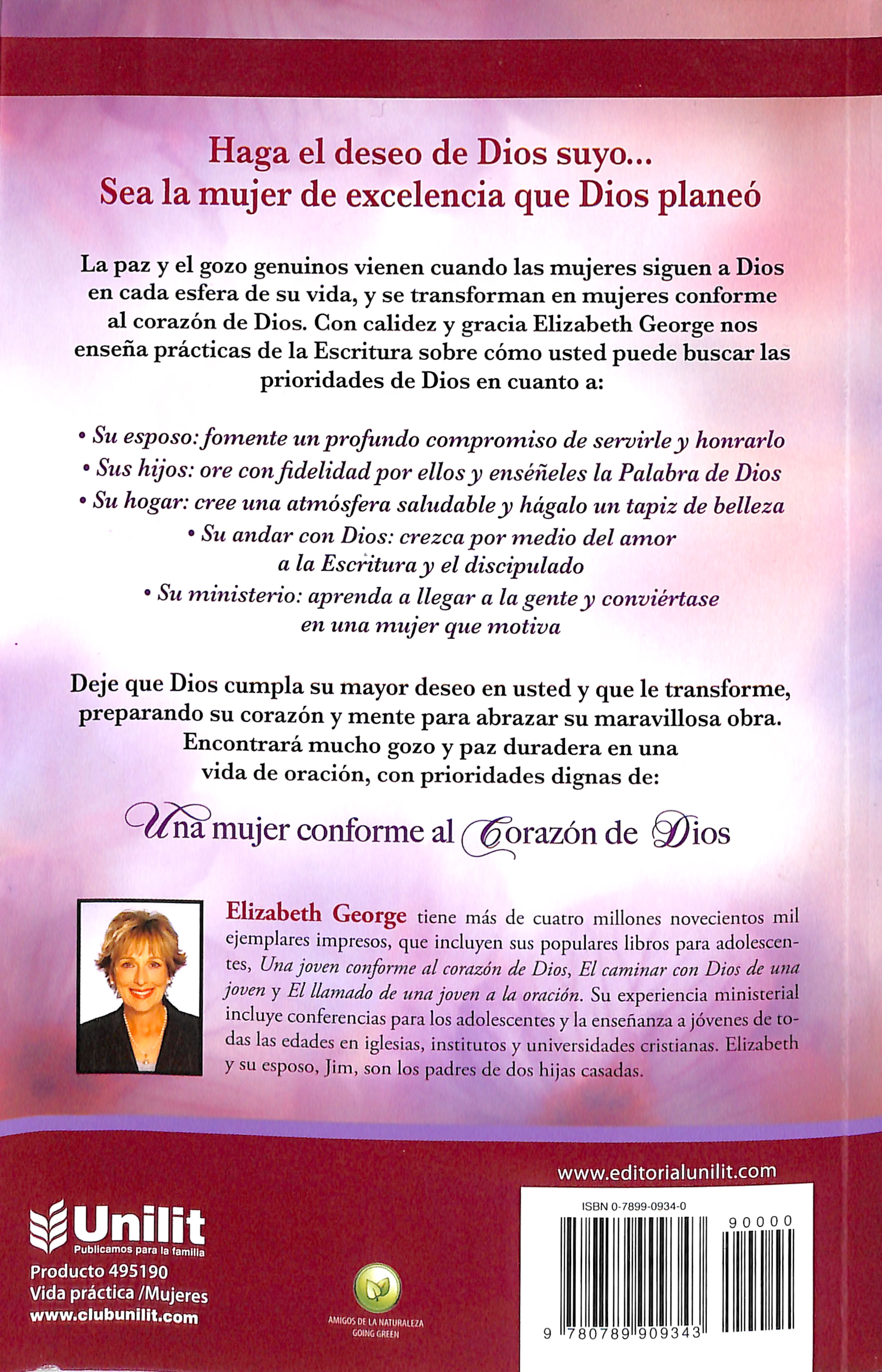 Una Mujer Conforme Al Corazn De Dios (A Woman After God's Own Heart) (Spanish)
