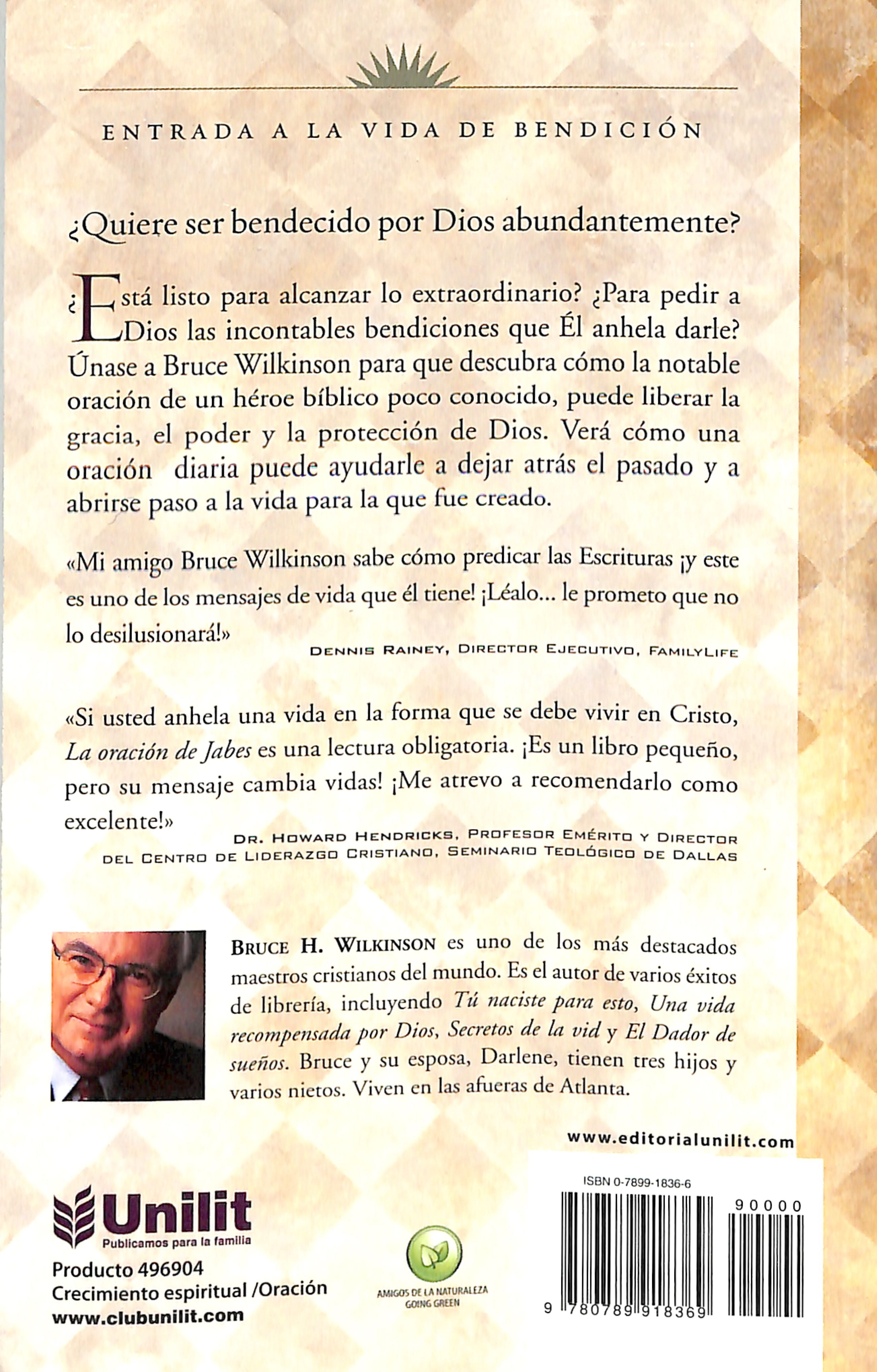 La Oracion De Jabes (The Prayer Of Jabez) (Spanish)