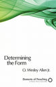 Determining the Form