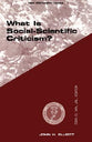 What is Social-Scientific Criticism? (Guides To Biblical Scholarship Series)