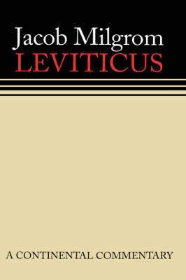 Leviticus: The Book of Ritual and Ethics