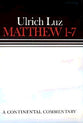 Matthew 01-07 (Continental Commentary Series)